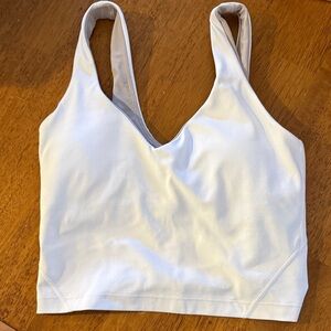 Lululemon Athletica White Sports Bra